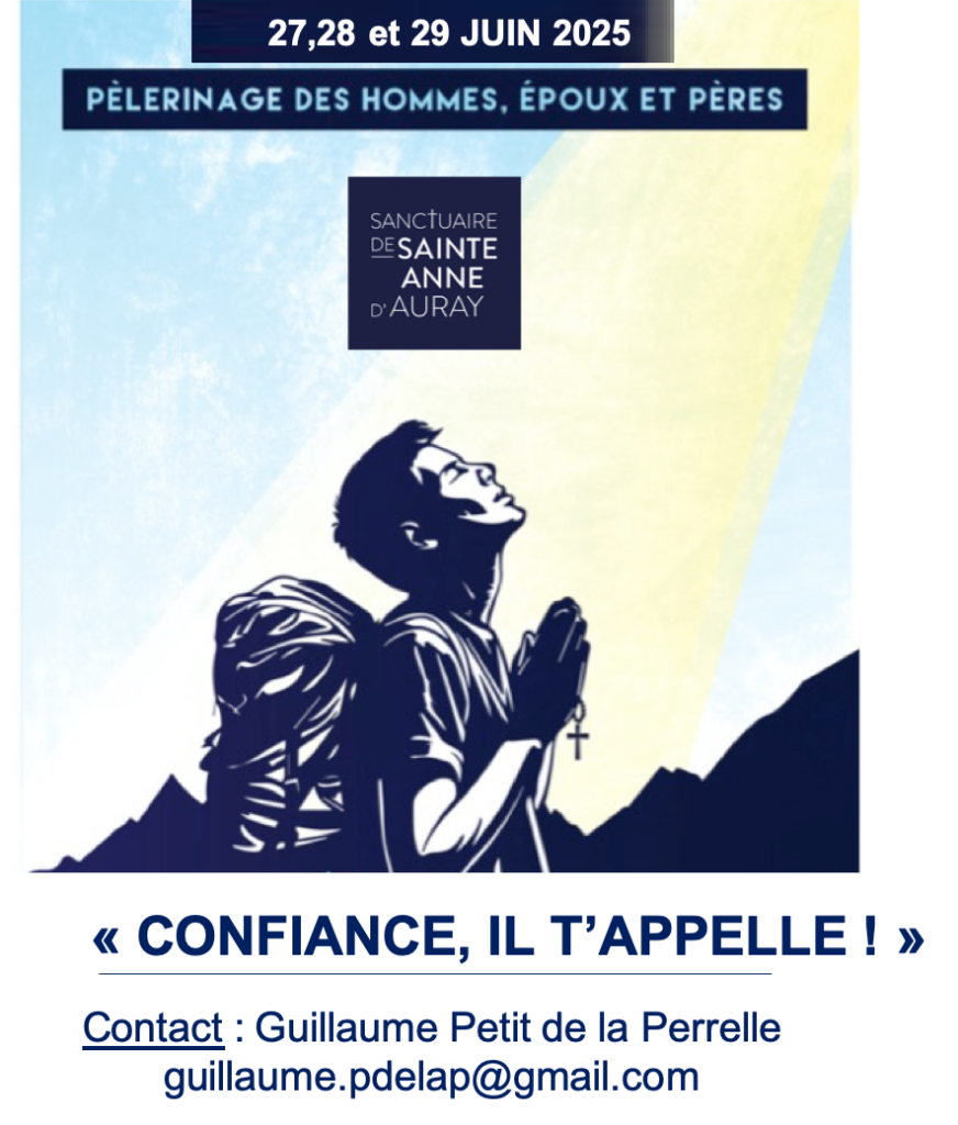 Pèlerinage des hommes 2025